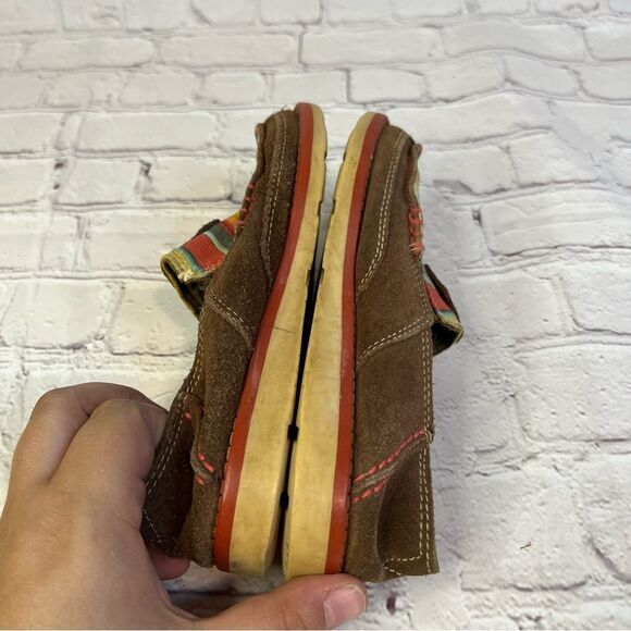 Ariat Kids' Cruiser Slip-on Shoe Palm Brown size 13.5 - Picture 3 of 8